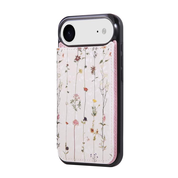 For iPhone Air Printed Double Buckle RFID Anti-theft Phone Case