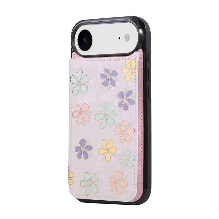 For iPhone Air Printed Double Buckle RFID Anti-theft Phone Case