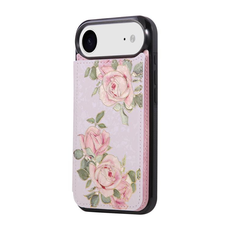 For iPhone Air Printed Double Buckle RFID Anti-theft Phone Case