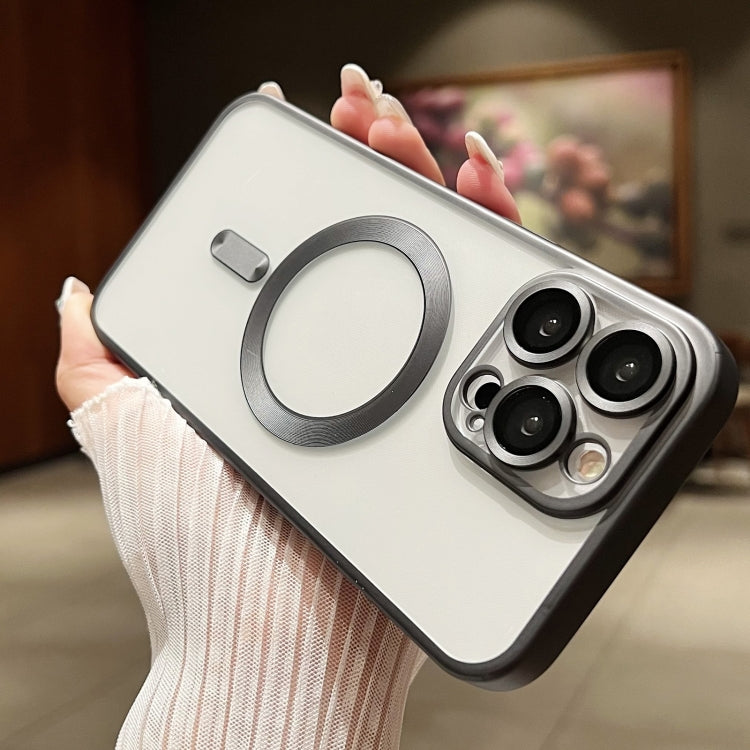 For iPhone 16 Pro Max MagSafe Magnetic Frosted TPU Phone Case