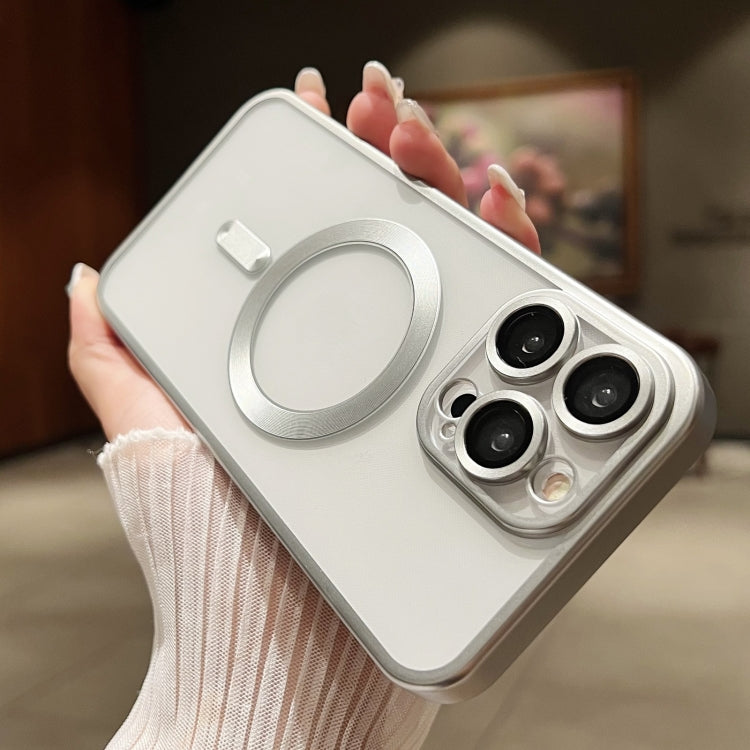For iPhone 16 Pro Max MagSafe Magnetic Frosted TPU Phone Case