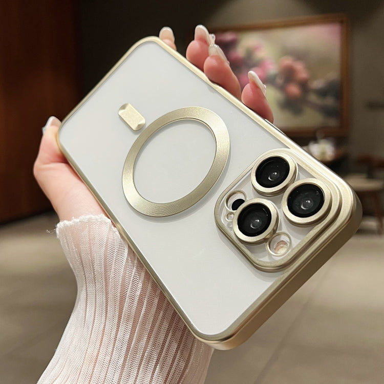 For iPhone 16 Pro MagSafe Magnetic Frosted TPU Phone Case