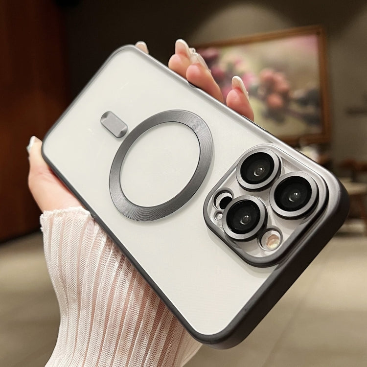 For iPhone 16 Pro MagSafe Magnetic Frosted TPU Phone Case