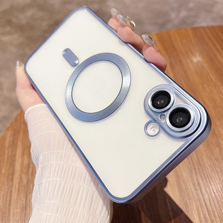 For iPhone 16 MagSafe Magnetic Frosted TPU Phone Case