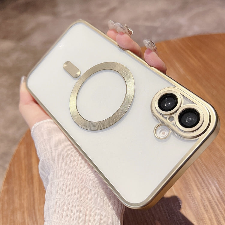 For iPhone 16 MagSafe Magnetic Frosted TPU Phone Case