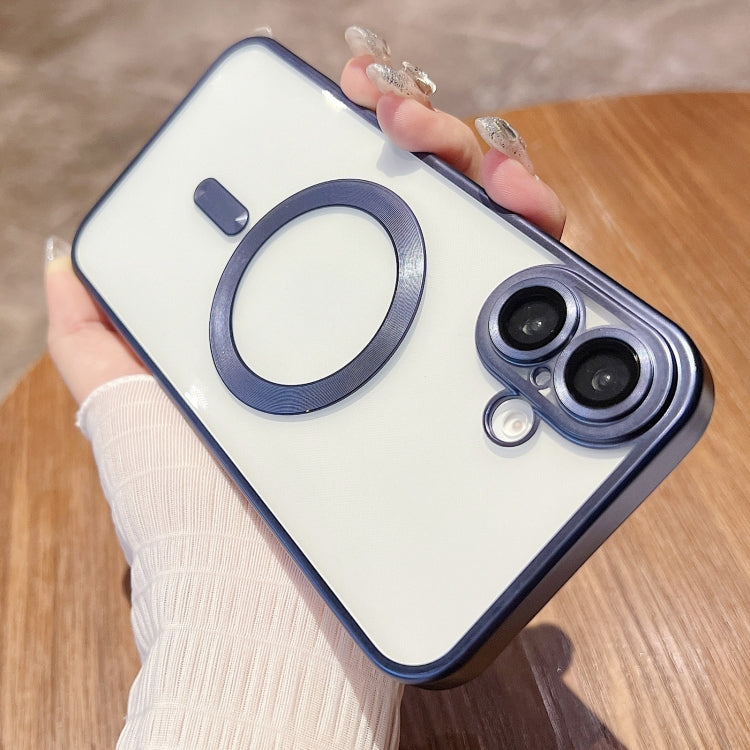 For iPhone 16 MagSafe Magnetic Frosted TPU Phone Case