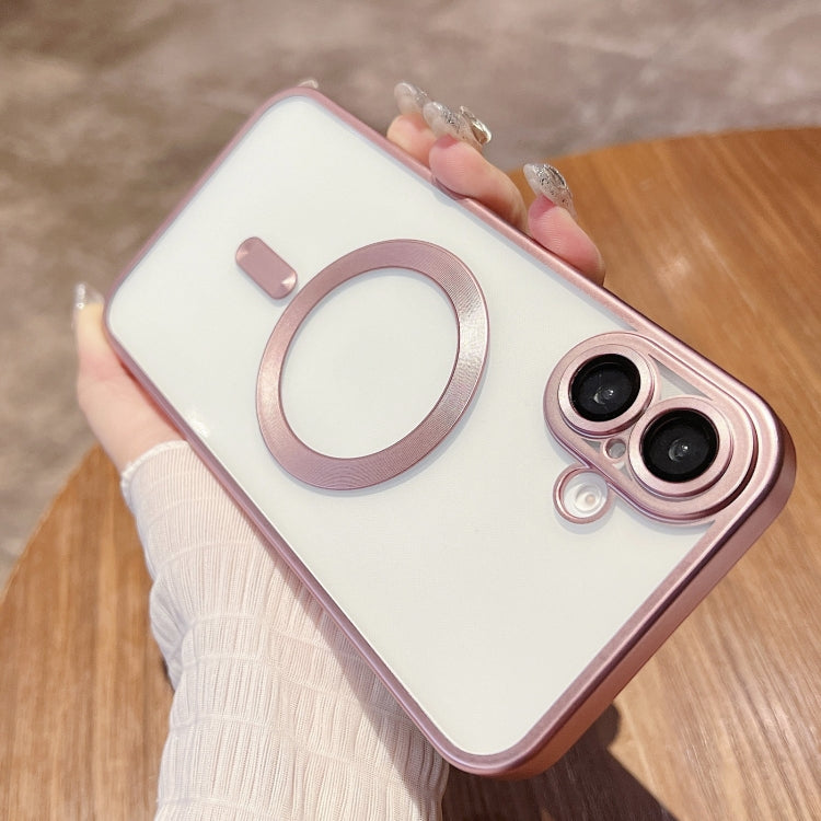 For iPhone 16 MagSafe Magnetic Frosted TPU Phone Case