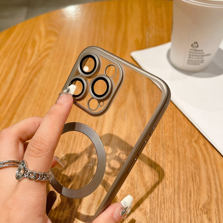 For iPhone 16 Pro MagSafe Magnetic Frosted TPU Phone Case