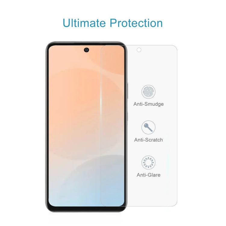 For Infinix Hot 50 4G 10pcs 0.26mm 9H 2.5D Tempered Glass Film