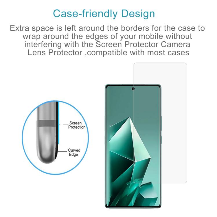 For Infinix Note 50 4G 10pcs 0.26mm 9H 2.5D Tempered Glass Film