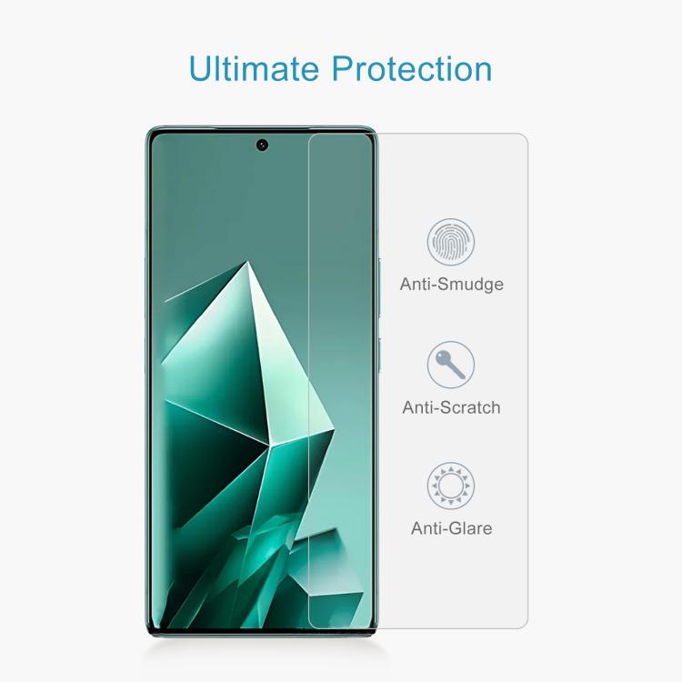 For Infinix Note 50 4G 10pcs 0.26mm 9H 2.5D Tempered Glass Film