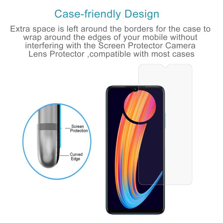 For Infinix Hot 30i NFC 10pcs 0.26mm 9H 2.5D Tempered Glass Film