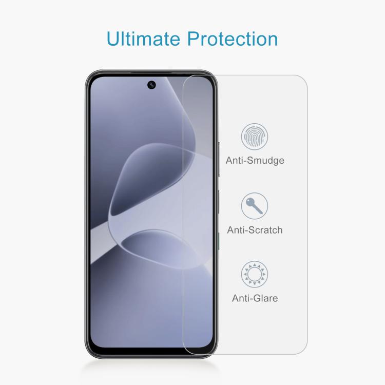 For Infinix Hot 60 4G 10pcs 0.26mm 9H 2.5D Tempered Glass Film
