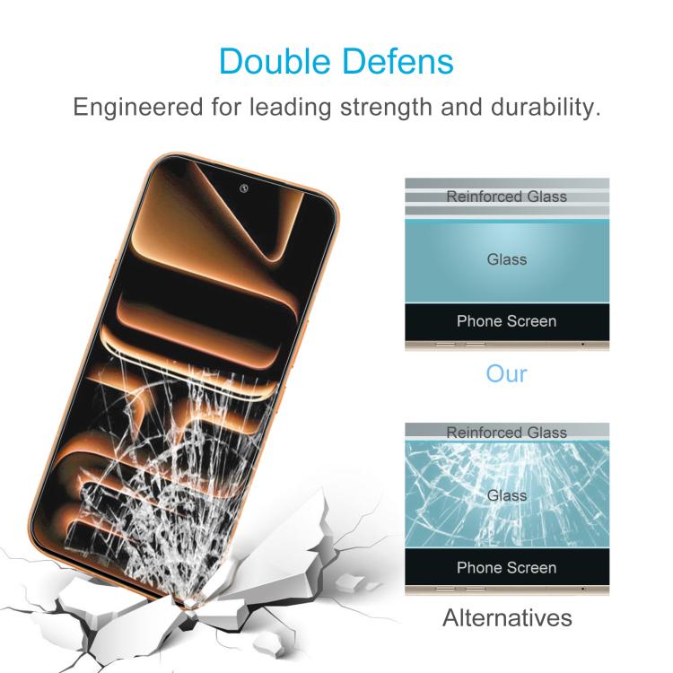 For Infinix Note 60 Pro 5G 10pcs 0.26mm 9H 2.5D Tempered Glass Film