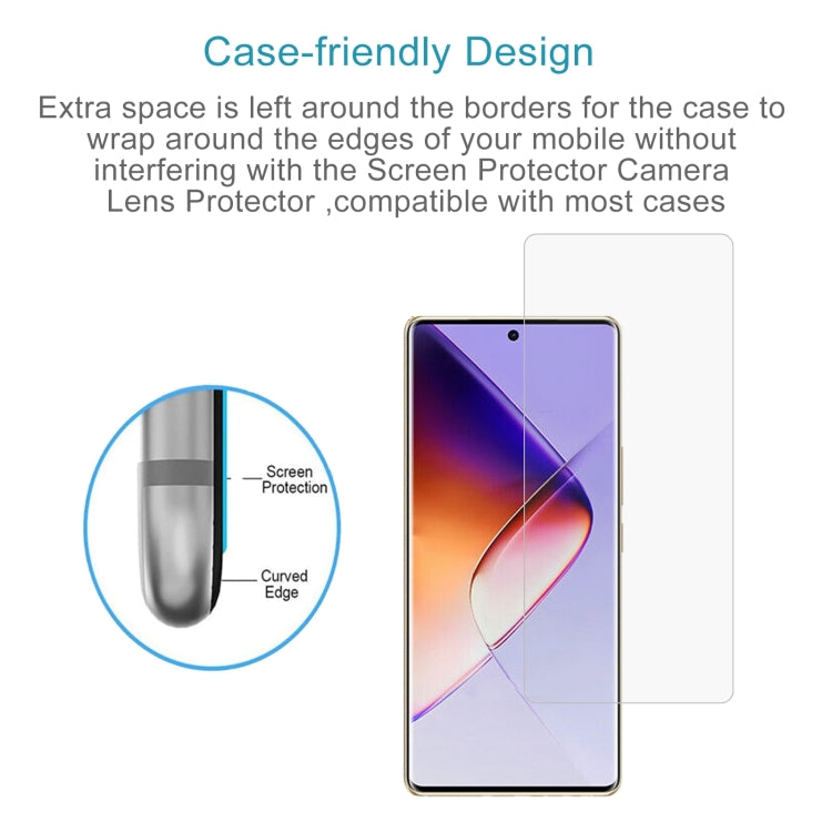 For Infinix Note 40 5G 50pcs 0.26mm 9H 2.5D Tempered Glass Film