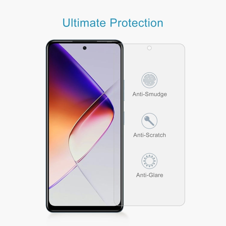 For Infinix Note 40X 5G 50pcs 0.26mm 9H 2.5D Tempered Glass Film
