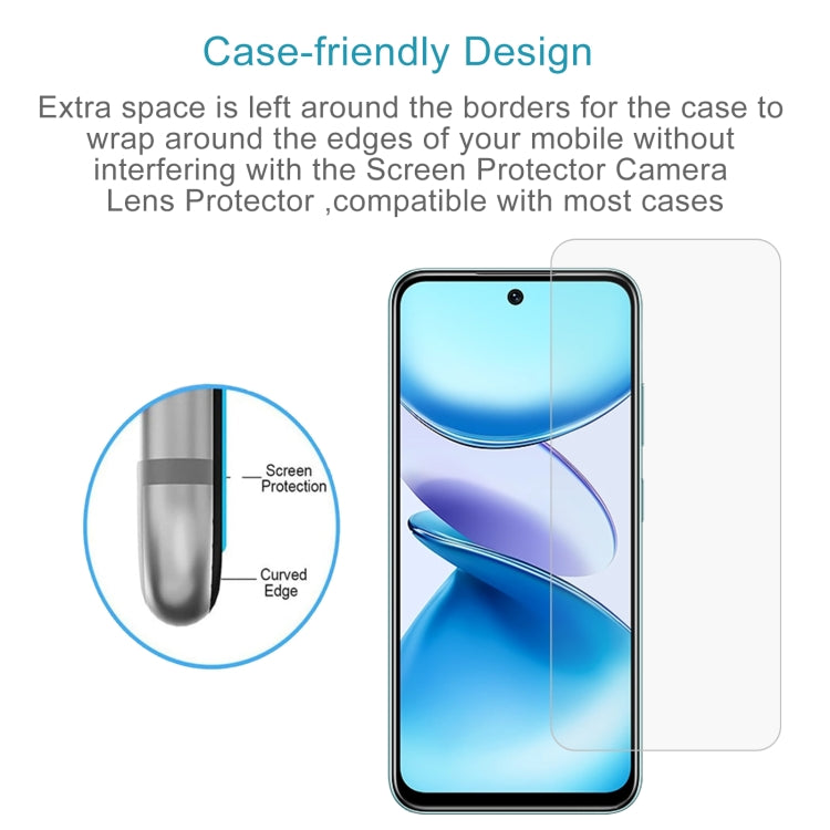 For Infinix Smart 9 50pcs 0.26mm 9H 2.5D Tempered Glass Film