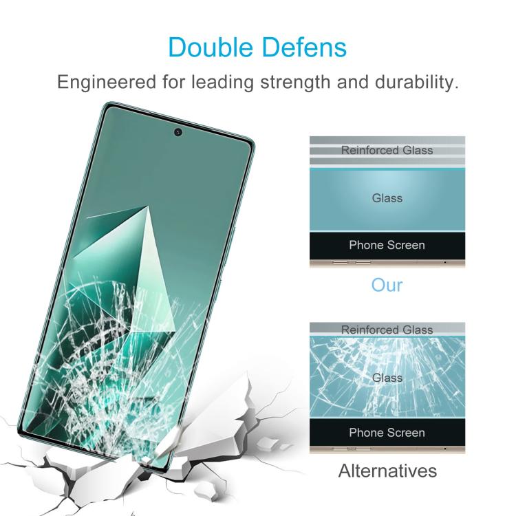 For Infinix Note 50 4G 50pcs 0.26mm 9H 2.5D Tempered Glass Film