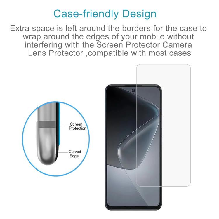 For Infinix Hot 60i 4G 50pcs 0.26mm 9H 2.5D Tempered Glass Film