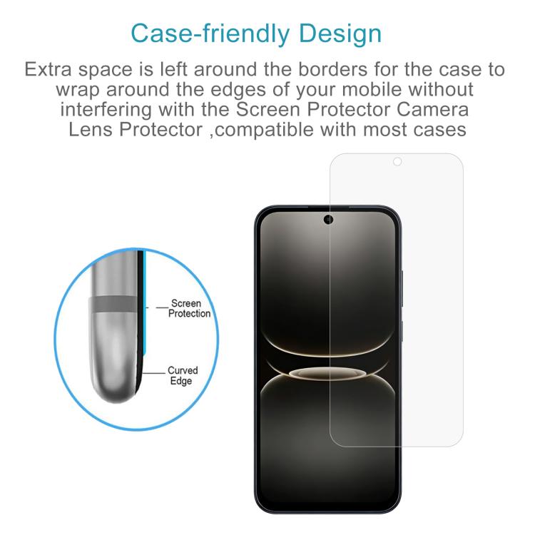 For Infinix Smart 20 4G 50pcs 0.26mm 9H 2.5D Tempered Glass Film