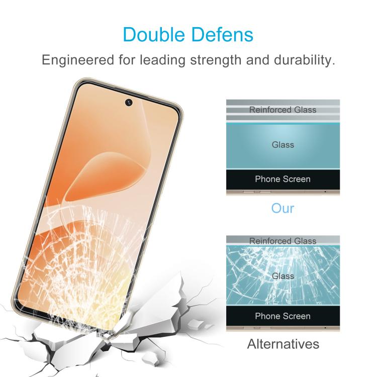 For Infinix Hot 70 5G 50pcs 0.26mm 9H 2.5D Tempered Glass Film