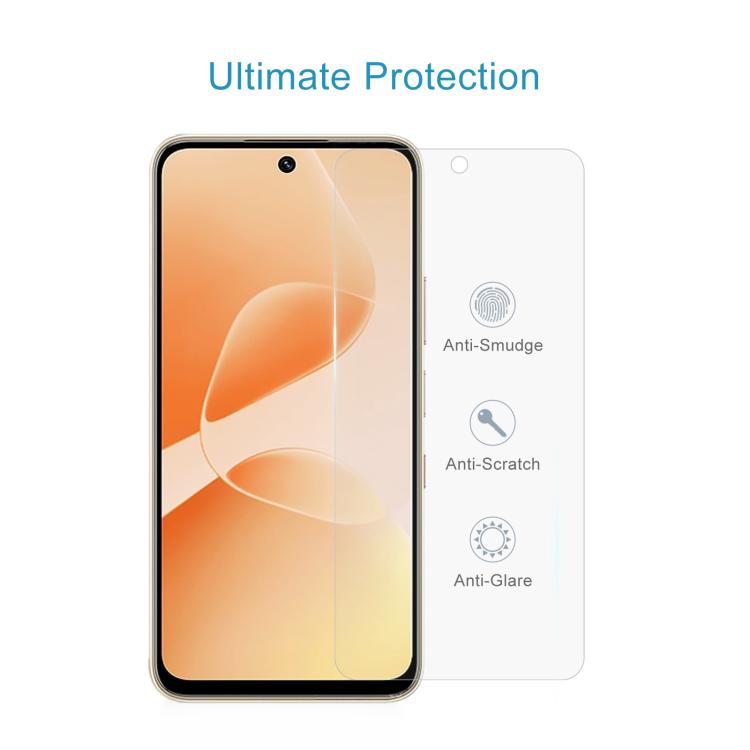 For Infinix Hot 70 4G 50pcs 0.26mm 9H 2.5D Tempered Glass Film