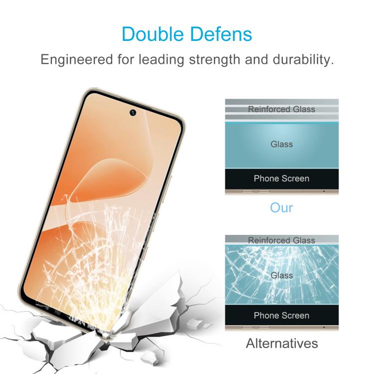 For Infinix Hot 70 4G 50pcs 0.26mm 9H 2.5D Tempered Glass Film