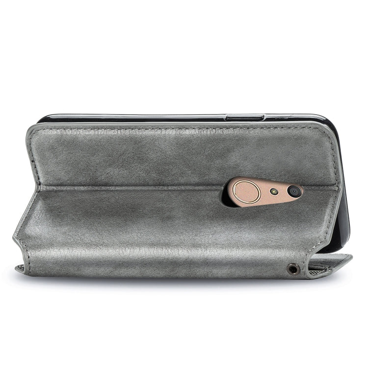 For Fujitsu Arrows Be4 F-41A Cubic Grid Pressed Horizontal Flip Magnetic Leather Case with Holder & Card Slots & Wallet