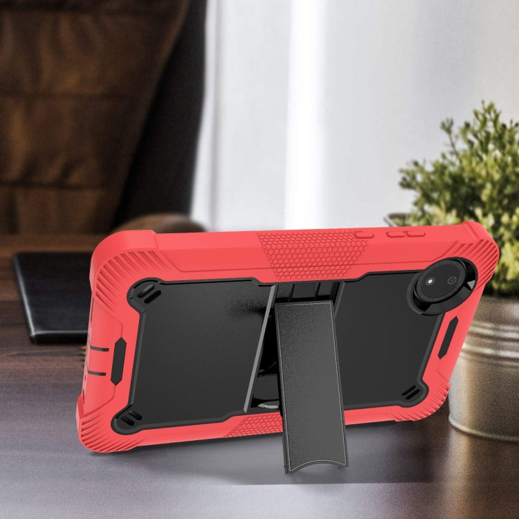 For Xiaomi Redmi Pad SE 8.7 Shockproof Silicone Hybrid PC Tablet Case with Holder