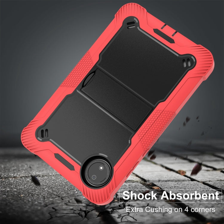 For Xiaomi Redmi Pad SE 8.7 Shockproof Silicone Hybrid PC Tablet Case with Holder