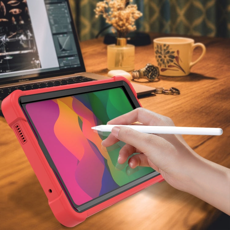 For Xiaomi Redmi Pad SE 8.7 Shockproof Silicone Hybrid PC Tablet Case with Holder