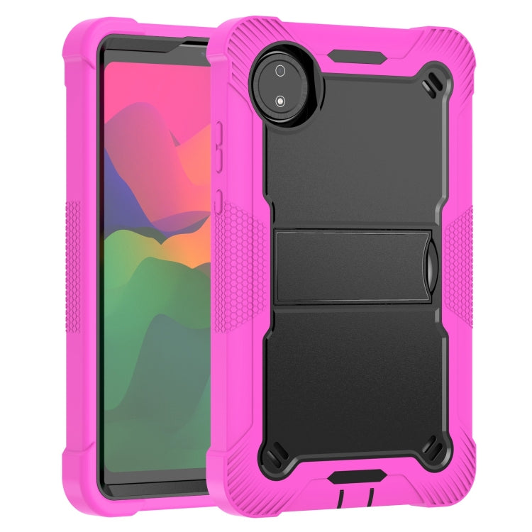 For Xiaomi Redmi Pad SE 8.7 Shockproof Silicone Hybrid PC Tablet Case with Holder