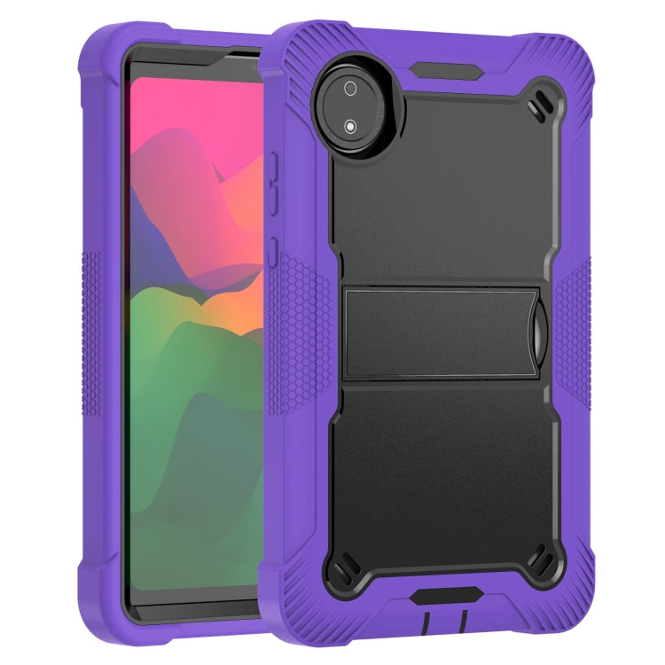 For Xiaomi Redmi Pad SE 8.7 Shockproof Silicone Hybrid PC Tablet Case with Holder