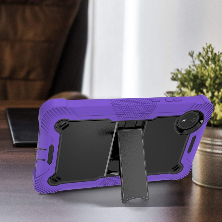 For Xiaomi Redmi Pad SE 8.7 Shockproof Silicone Hybrid PC Tablet Case with Holder