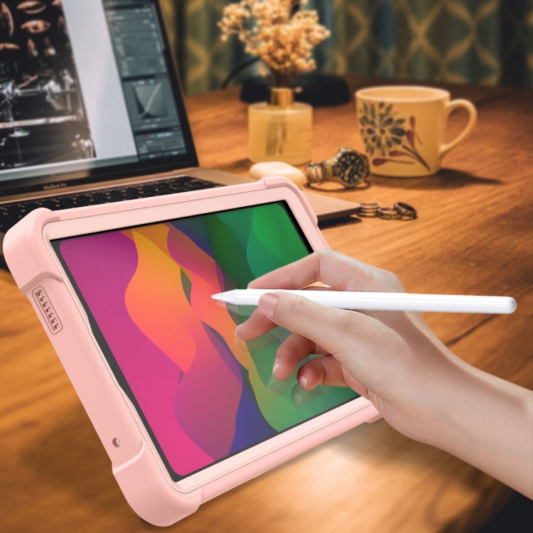 For Xiaomi Redmi Pad SE 8.7 Shockproof Silicone Hybrid PC Tablet Case with Holder