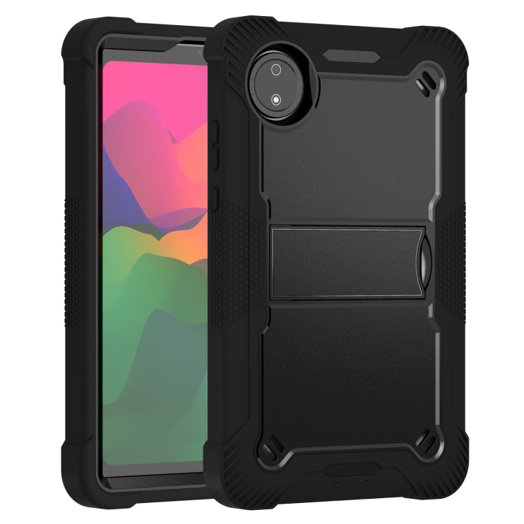 For Xiaomi Redmi Pad SE 8.7 Shockproof Silicone Hybrid PC Tablet Case with Holder