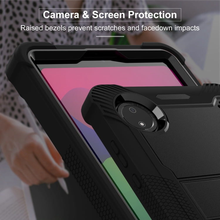 For Xiaomi Redmi Pad SE 8.7 Shockproof Silicone Hybrid PC Tablet Case with Holder
