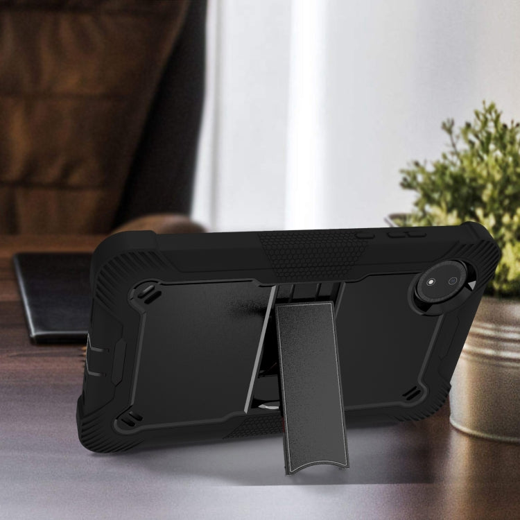 For Xiaomi Redmi Pad SE 8.7 Shockproof Silicone Hybrid PC Tablet Case with Holder