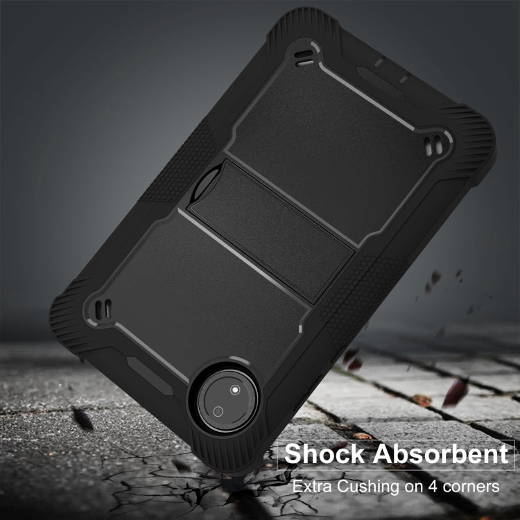 For Xiaomi Redmi Pad SE 8.7 Shockproof Silicone Hybrid PC Tablet Case with Holder