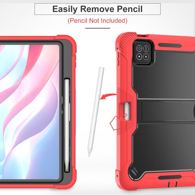For Xiaomi Pad 7 / 7 Pro Shockproof Silicone Hybrid PC Tablet Case with Holder