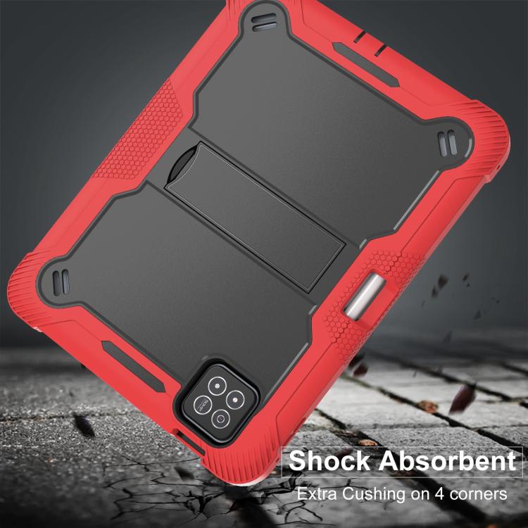 For Xiaomi Pad 7 / 7 Pro Shockproof Silicone Hybrid PC Tablet Case with Holder