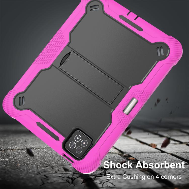 For Xiaomi Pad 7 / 7 Pro Shockproof Silicone Hybrid PC Tablet Case with Holder