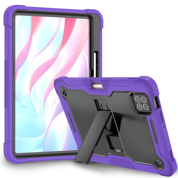 For Xiaomi Pad 7 / 7 Pro Shockproof Silicone Hybrid PC Tablet Case with Holder