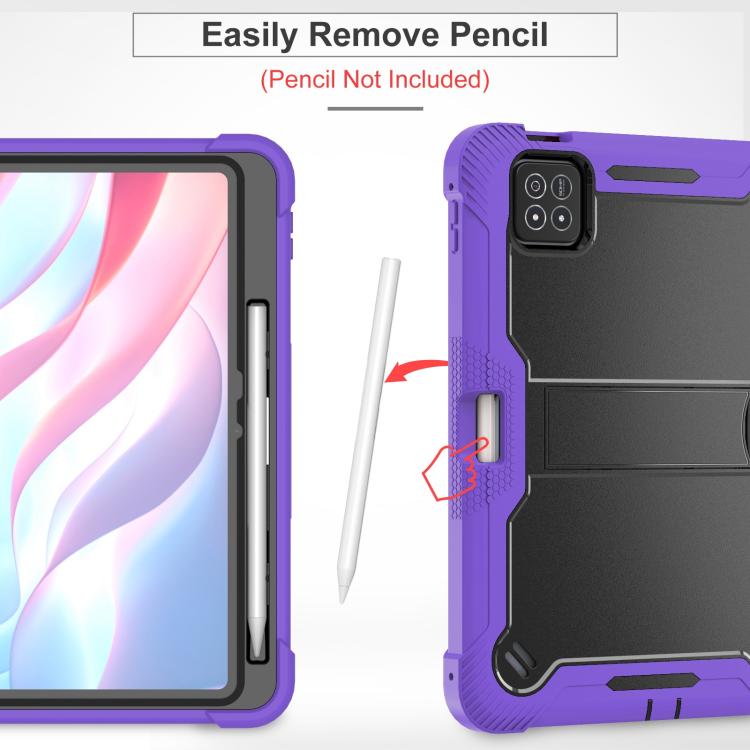 For Xiaomi Pad 7 / 7 Pro Shockproof Silicone Hybrid PC Tablet Case with Holder