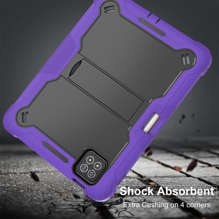 For Xiaomi Pad 7 / 7 Pro Shockproof Silicone Hybrid PC Tablet Case with Holder