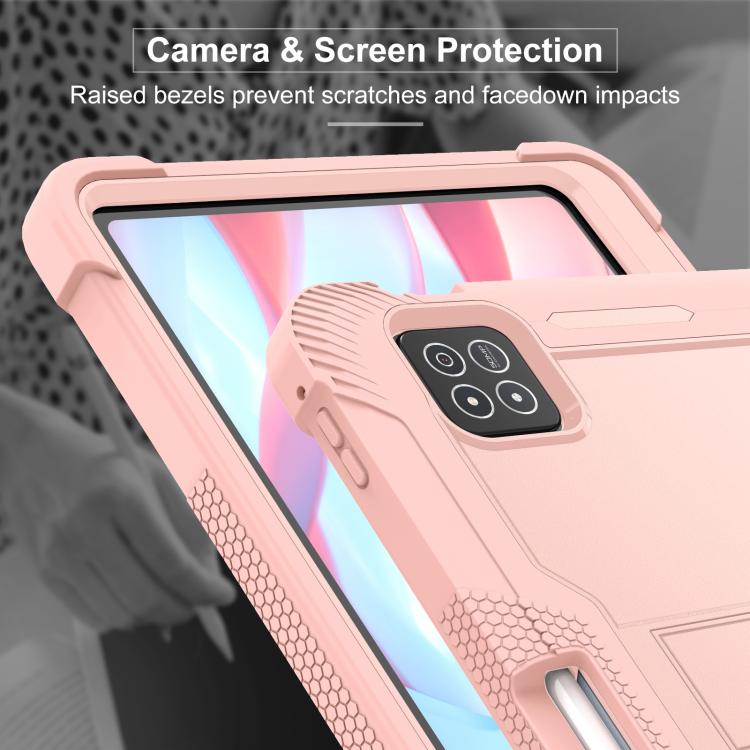 For Xiaomi Pad 7 / 7 Pro Shockproof Silicone Hybrid PC Tablet Case with Holder