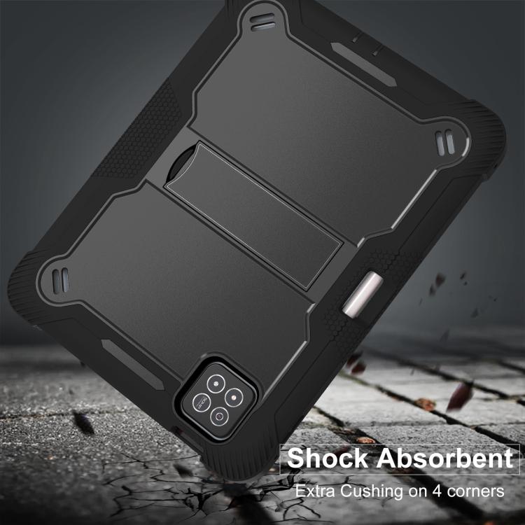 For Xiaomi Pad 7 / 7 Pro Shockproof Silicone Hybrid PC Tablet Case with Holder