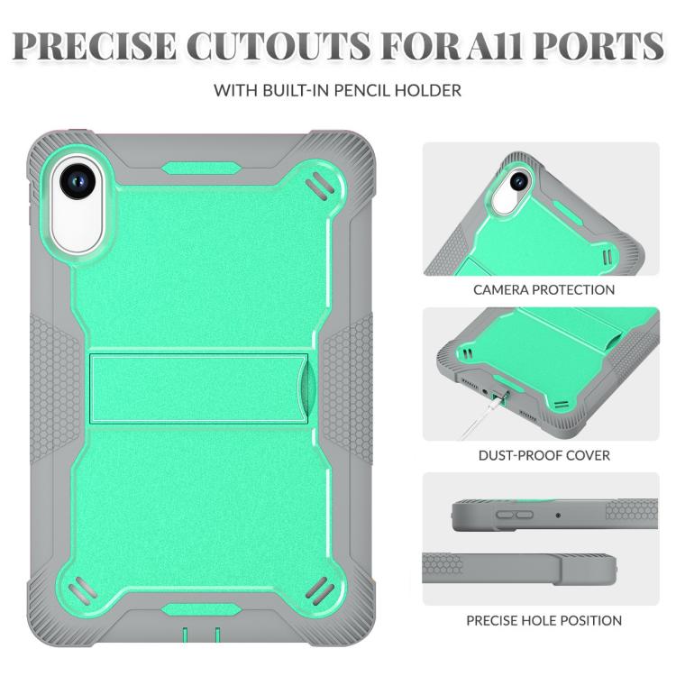 For Xiaomi Redmi Pad 2 Shockproof Silicone Hybrid PC Tablet Case with Holder