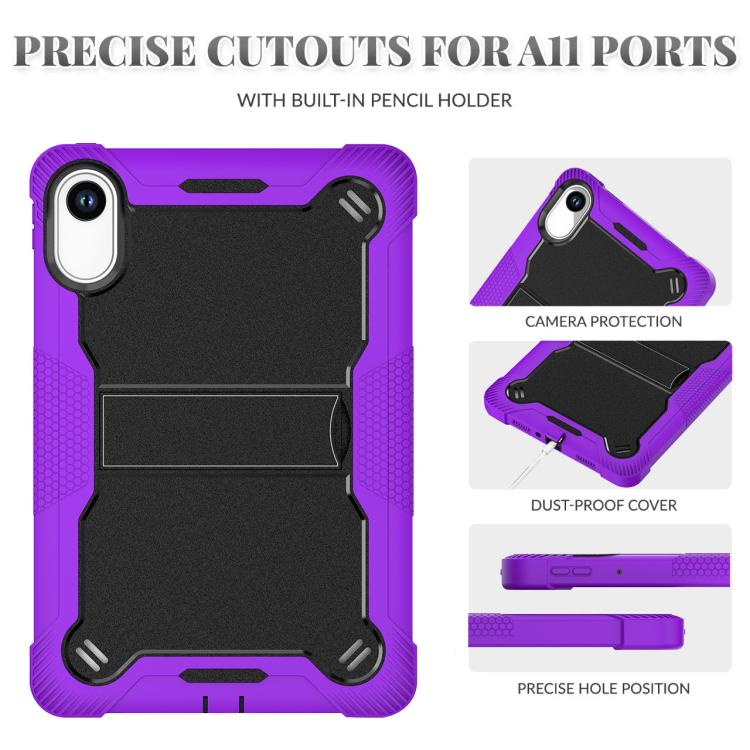 For Xiaomi Redmi Pad 2 Shockproof Silicone Hybrid PC Tablet Case with Holder