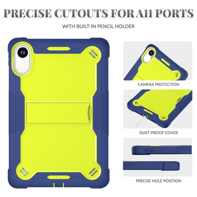 For Xiaomi Redmi Pad 2 Shockproof Silicone Hybrid PC Tablet Case with Holder